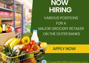 Now Hiring For Major Grocery Retailer